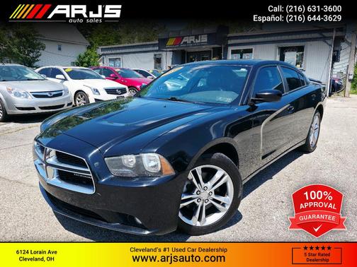 Pitch Black 2012 Dodge Charger SXT