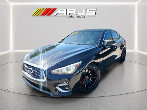 BLACK 2019 INFINITI Q50 3.0t LUXE