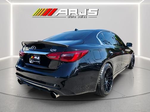 BLACK 2019 INFINITI Q50 3.0t LUXE