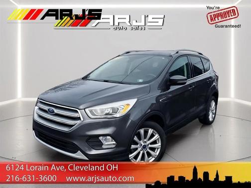 Magnetic Metallic 2017 Ford Escape Titanium