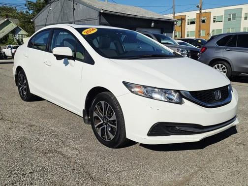 Taffeta White 2014 Honda Civic EX