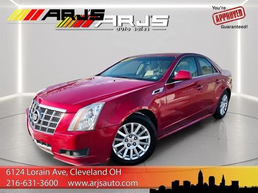 Crystal Red Tintcoat 2012 Cadillac CTS Luxury