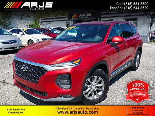 Lava Orange 2020 Hyundai SANTA FE SEL 2.4