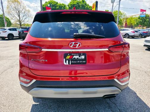 Lava Orange 2020 Hyundai SANTA FE SEL 2.4
