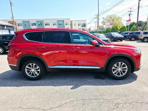 Lava Orange 2020 Hyundai SANTA FE SEL 2.4