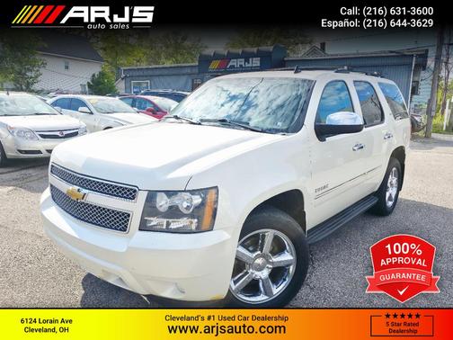 WHITE 2014 Chevrolet Tahoe LTZ