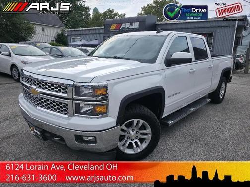 White 2015 Chevrolet Silverado 1500 1LT
