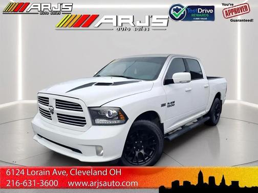 Bright White Clearcoat 2014 RAM 1500 Sport