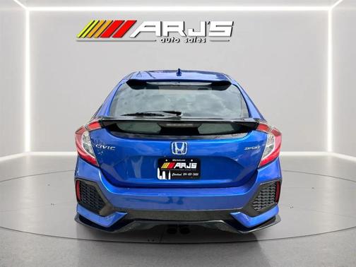 Aegean Blue Metallic 2017 Honda Civic Sport