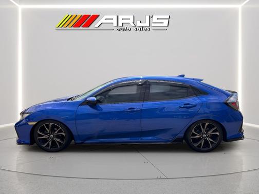 Aegean Blue Metallic 2017 Honda Civic Sport
