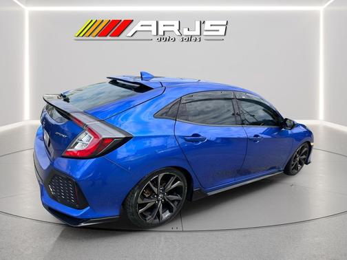 Aegean Blue Metallic 2017 Honda Civic Sport