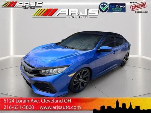 Aegean Blue Metallic 2017 Honda Civic Sport