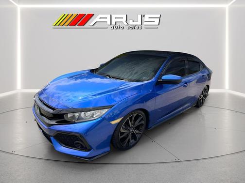 Aegean Blue Metallic 2017 Honda Civic Sport