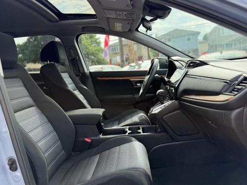 Blue 2021 Honda CR-V AWD EX