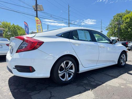 Taffeta White 2016 Honda Civic LX