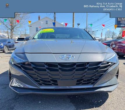 Ecotronic Gray 2023 Hyundai ELANTRA HEV Blue