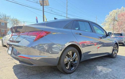 Ecotronic Gray 2023 Hyundai ELANTRA HEV Blue