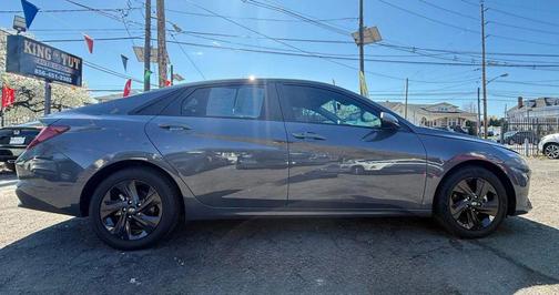 Ecotronic Gray 2023 Hyundai ELANTRA HEV Blue