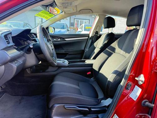Red 2019 Honda Civic LX