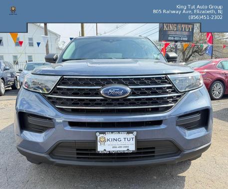 Infinite Blue Metallic Tinted Clearcoat 2021 Ford Explorer XLT