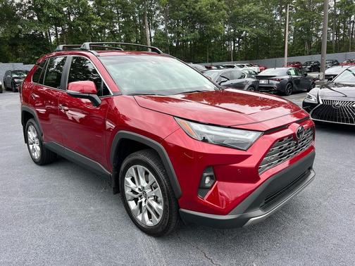 Ruby Flare Pearl 2025 Toyota RAV4 Limited