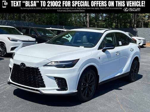 Ultra White 2026 Lexus RX 350 F SPORT Design