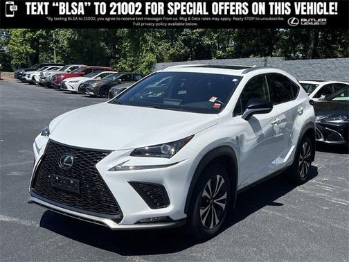 Ultra White 2021 Lexus NX 300 F Sport