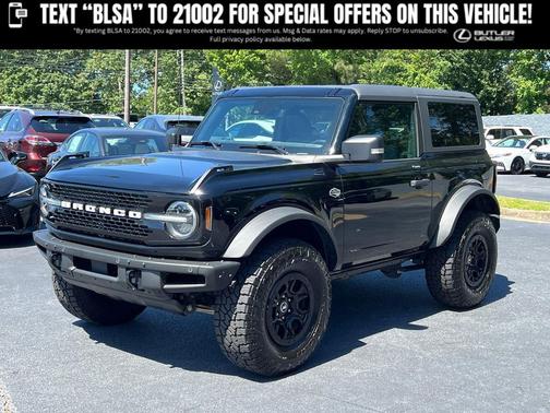 Shadow Black 2022 Ford Bronco Wildtrak