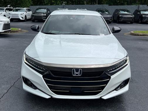 Platinum White Pearl 2022 Honda Accord Sport SE 1.5T