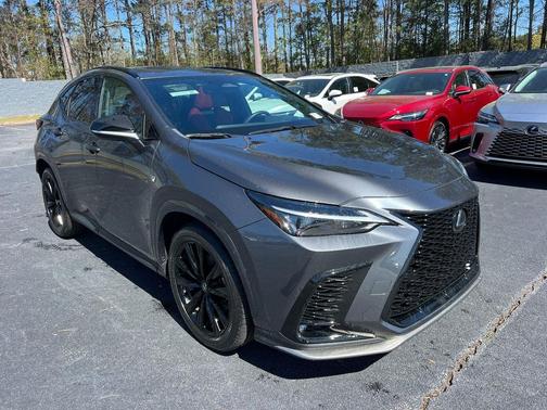 Cloudburst Gray 2024 Lexus NX 350 F SPORT Handling