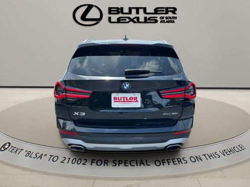 Black Sapphire Metallic 2022 BMW X3 xDrive30i