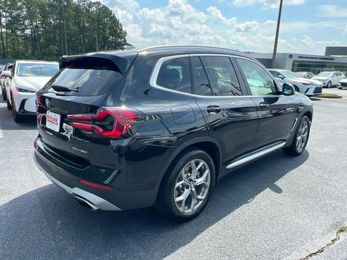 Black Sapphire Metallic 2022 BMW X3 xDrive30i