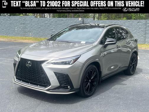 Atomic Silver 2023 Lexus NX 350 F SPORT Handling