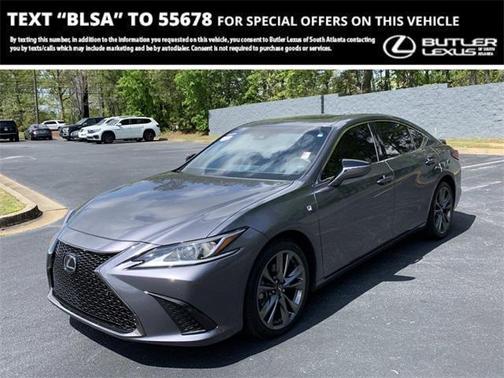 Nebula Gray Pearl 2019 Lexus ES 350 F Sport