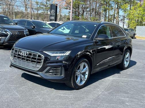 Orca Black Metallic 2021 Audi Q8 55 Premium Plus