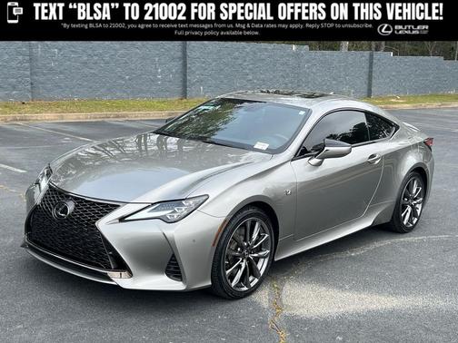 Atomic Silver 2021 Lexus RC 350 F Sport