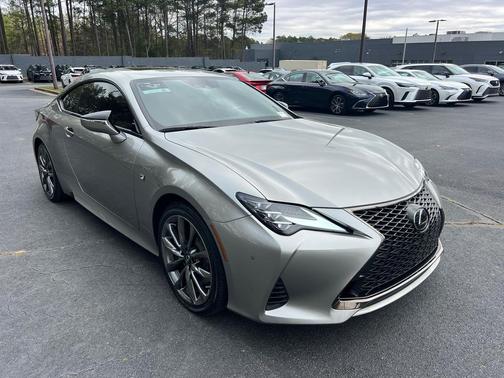 Atomic Silver 2021 Lexus RC 350 F Sport