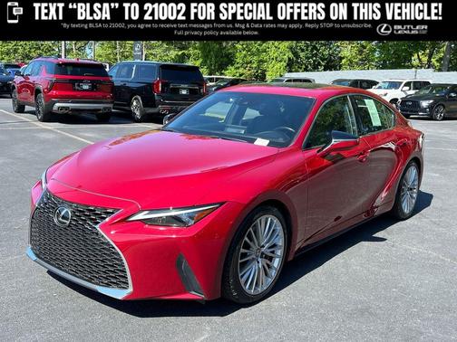 Matador Red Mica 2022 Lexus IS 300 Base