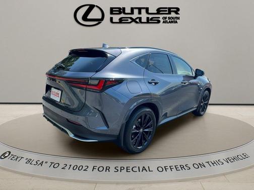 Cloudburst Gray 2026 Lexus NX 450h+ F SPORT Handling