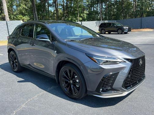 Cloudburst Gray 2026 Lexus NX 450h+ F SPORT Handling