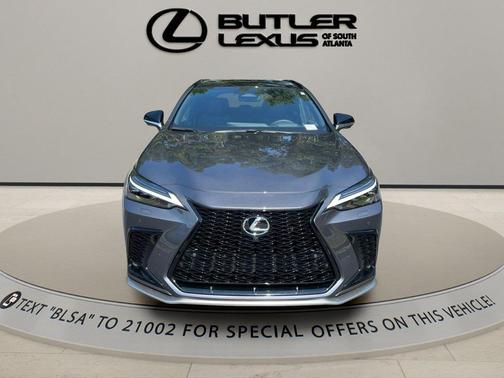Cloudburst Gray 2026 Lexus NX 450h+ F SPORT Handling