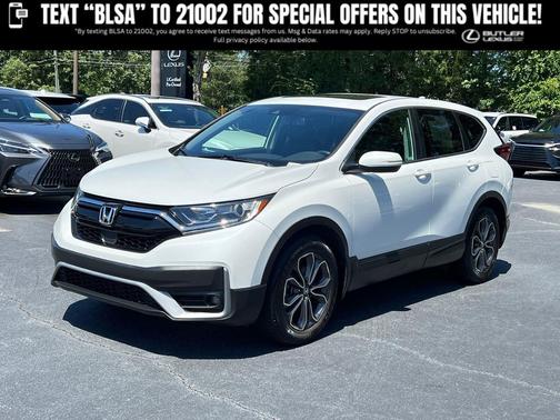 Platinum White Pearl 2020 Honda CR-V 2WD EX-L