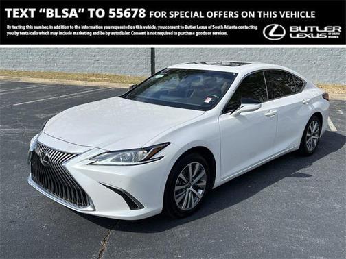Eminent White Pearl 2020 Lexus ES 350 Base