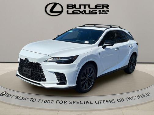 Ultra White 2023 Lexus RX 350 F SPORT Handling
