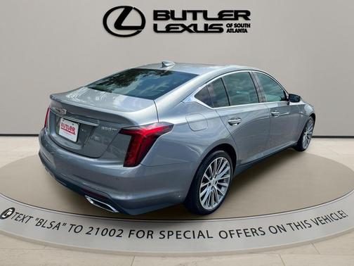 Satin Steel Metallic 2020 Cadillac CT5 Premium Luxury RWD