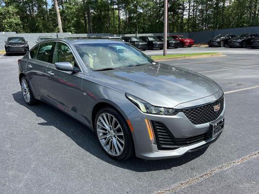 Satin Steel Metallic 2020 Cadillac CT5 Premium Luxury RWD