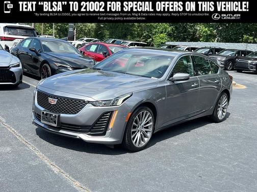 Satin Steel Metallic 2020 Cadillac CT5 Premium Luxury RWD