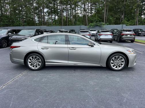 Atomic Silver 2019 Lexus LS 500 Base