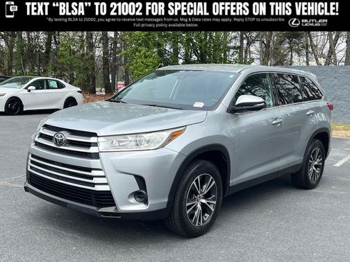 Celestial Silver Metallic 2019 Toyota Highlander LE