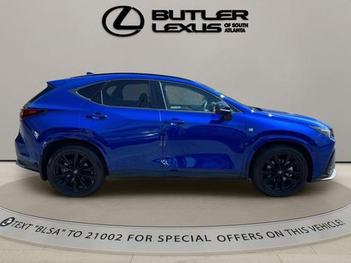 Ultrasonic Blue Mica 2.0 2024 Lexus NX 350 F SPORT Handling